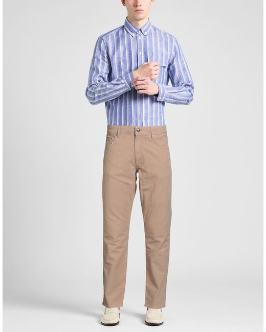 Hackett Natural Pants for men