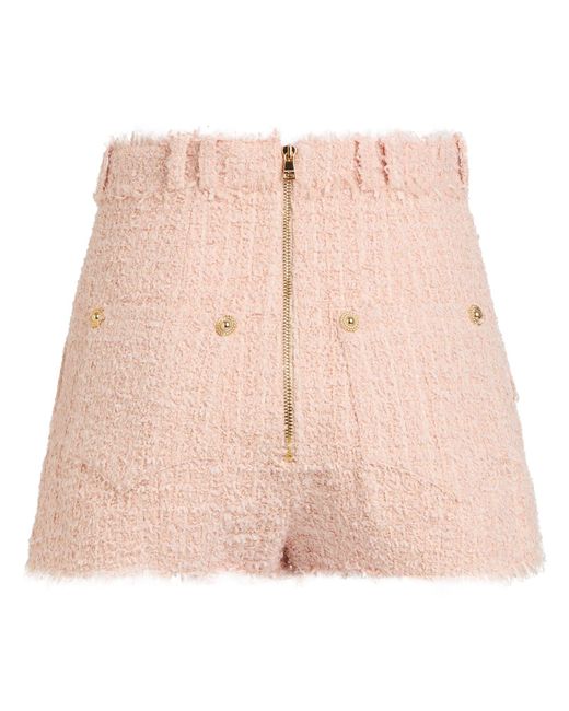 Balmain Pink Shorts & Bermuda Shorts