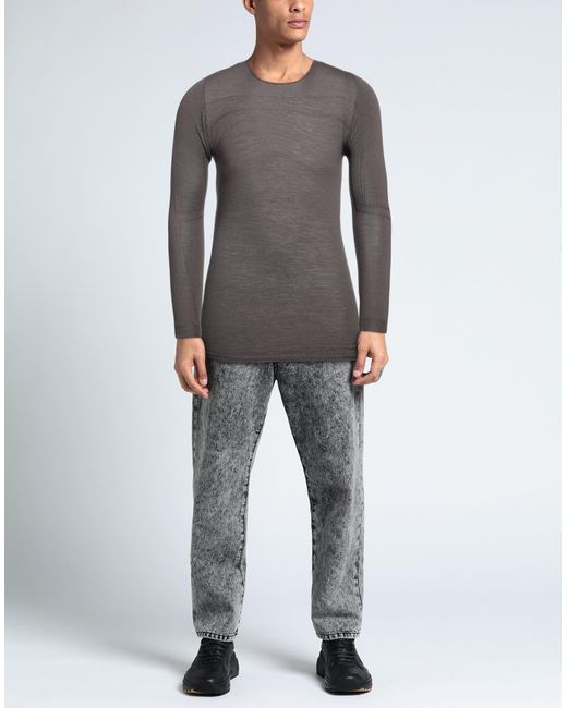 Rick Owens Gray Sweater for men