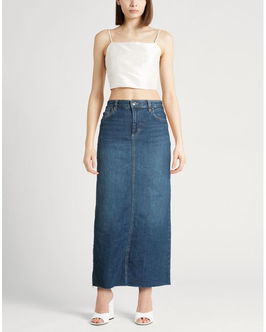 Liu Jo Blue Denim Skirt