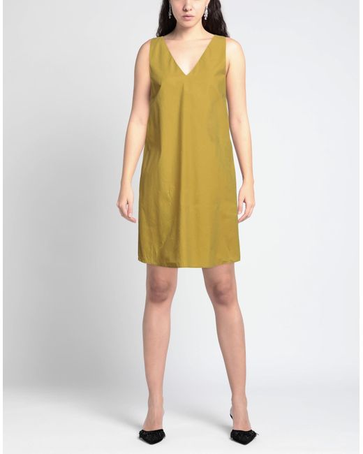 Aspesi Yellow Mini Dress