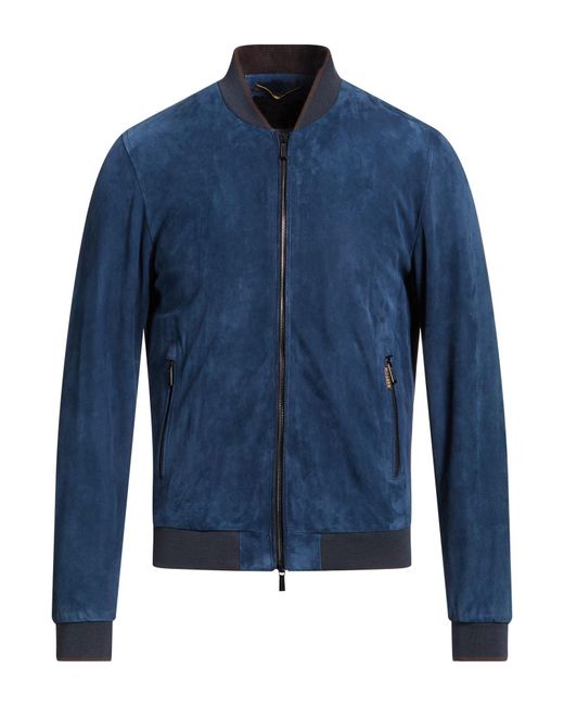 Moorer Blue Jacket for men