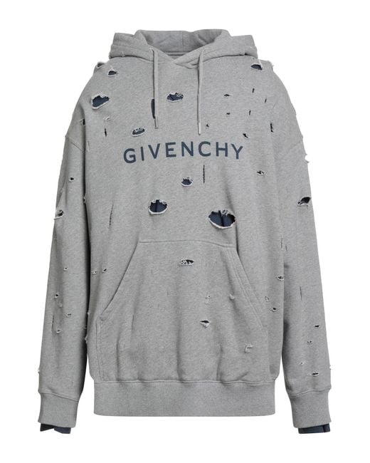 Givenchy Gray Sweatshirt Cotton for men