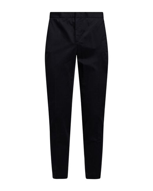 Fabiana Filippi Blue Midnight Pants Cotton, Elastane