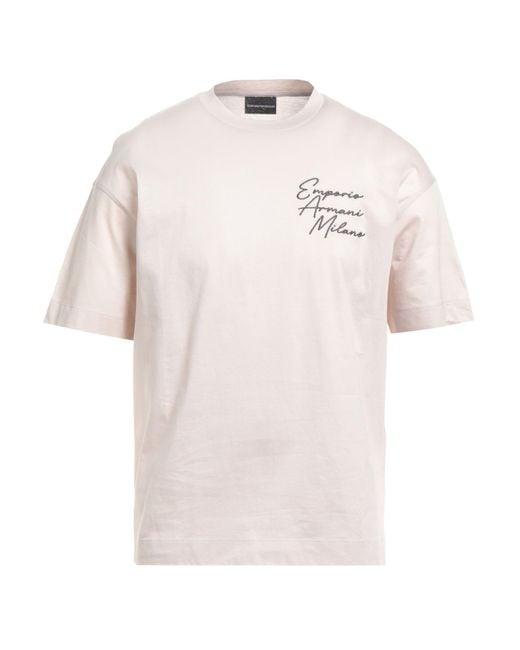 T-shirt Emporio Armani pour homme en coloris White