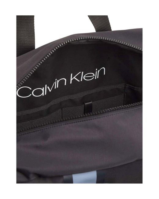 Sac porté épaule Calvin Klein en coloris Black