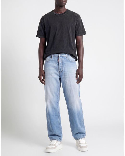 DSquared² Blue Jeans Polyester, Cotton for men