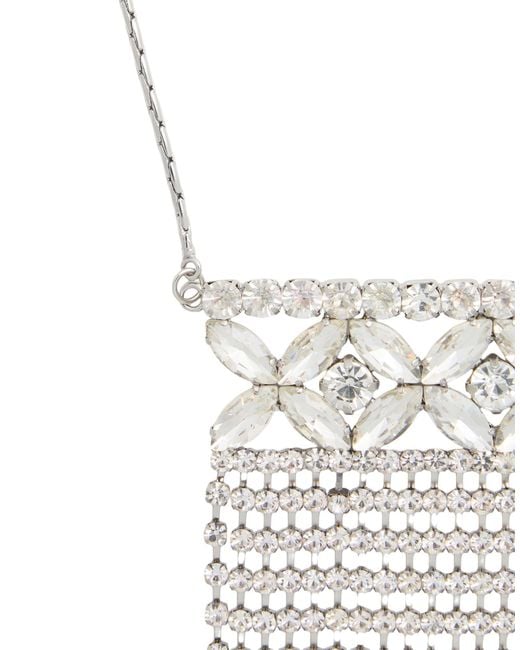 Twinset White Necklace Brass, Glass
