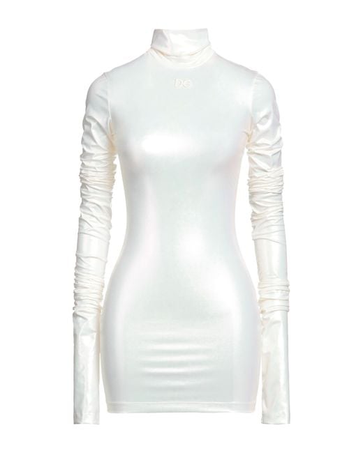 Dolce & Gabbana White Mini Dress