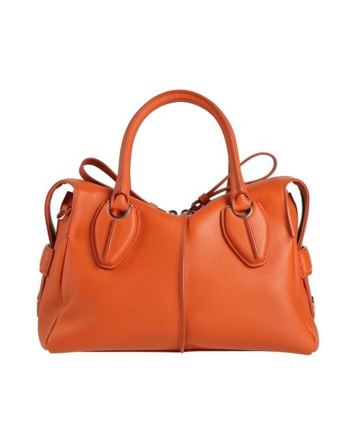 Tod's Orange Handbag