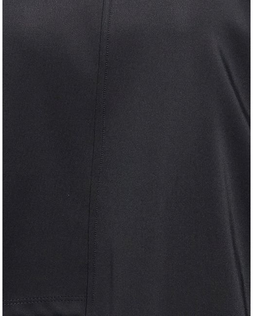 Jijil Black T-Shirt Polyester, Elastane