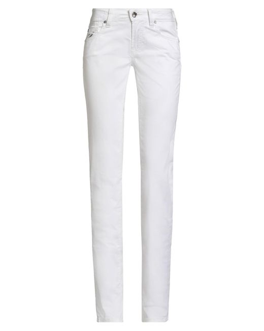 Jacob Cohen White Jeans Cotton, Elastane