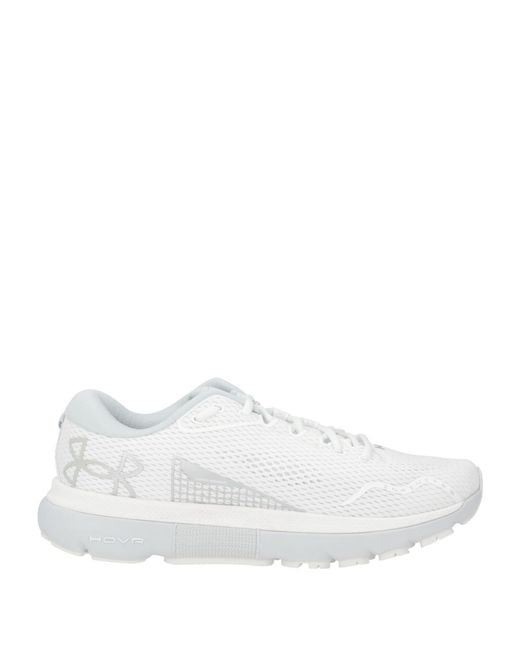 Under Armour White Hovr Infinite Sneakers Textile Fibers for men