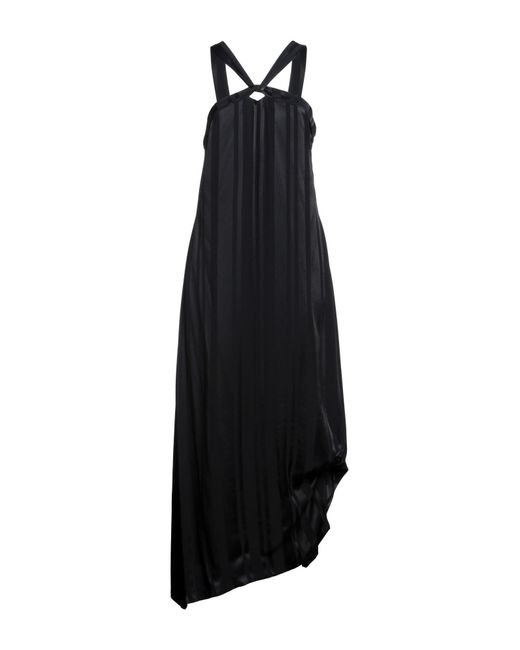 Malloni Black Maxi Dress