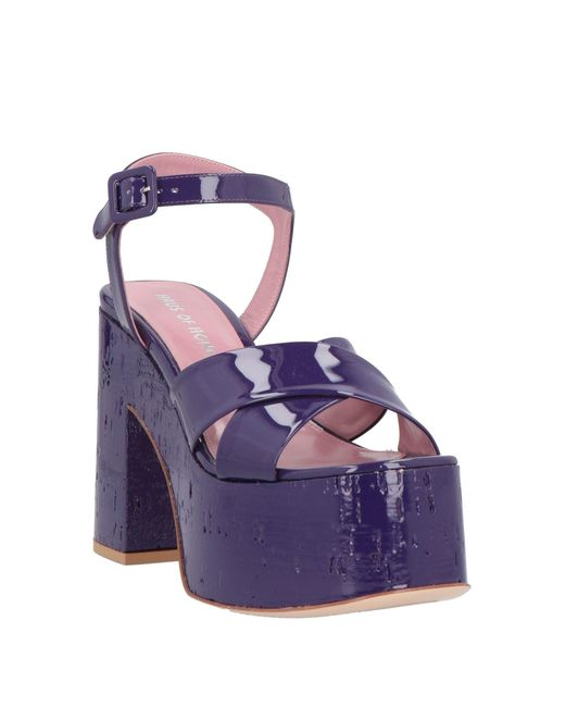 HAUS OF HONEY Purple Sandale