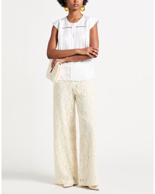 Twinset White Trouser