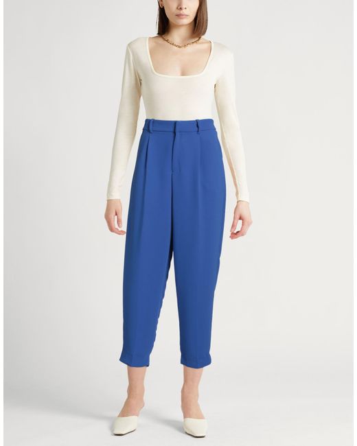 PT Torino Blue Pants Polyester