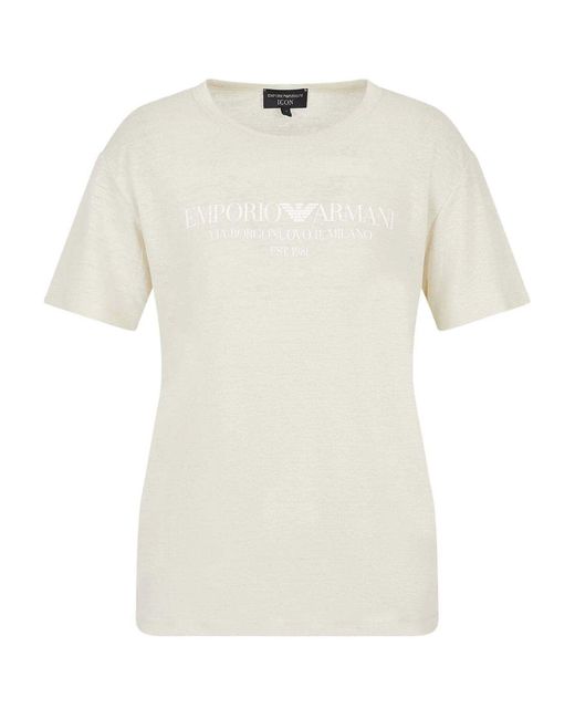T-shirt di Emporio Armani in White