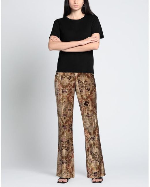 SEVENTY VENEZIA Brown Pants Polyester