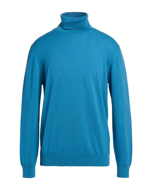 Col Roulé Alpha Studio pour homme en coloris Blue