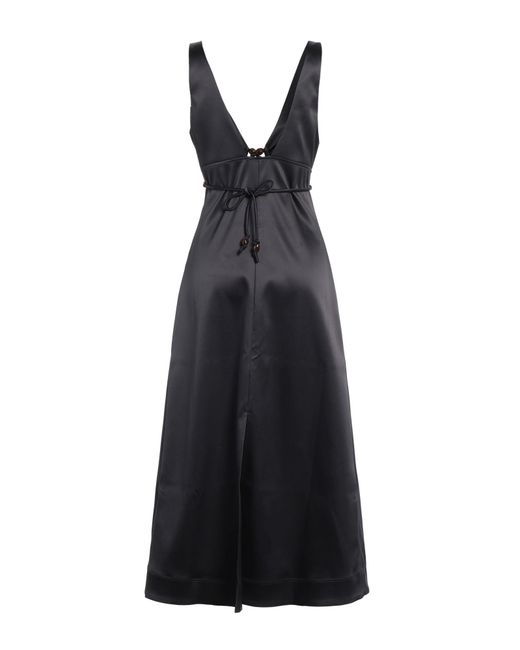 Ganni Black Maxi Dress