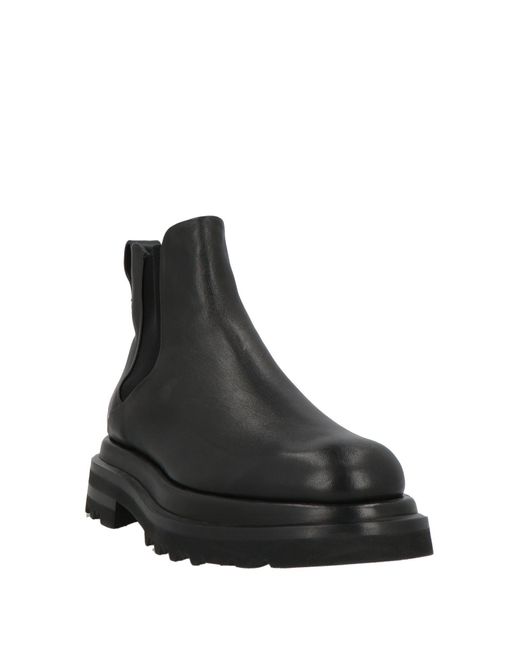 Giorgio Armani Black Ankle Boots for men
