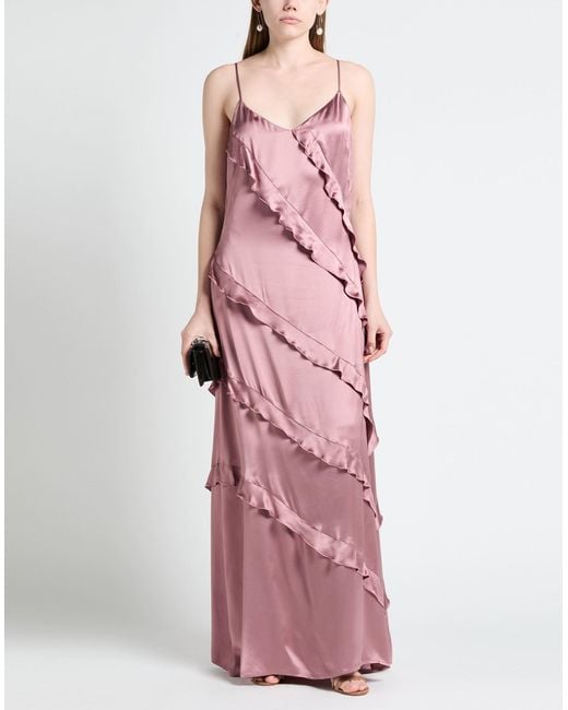Twinset Pink Maxi Dress