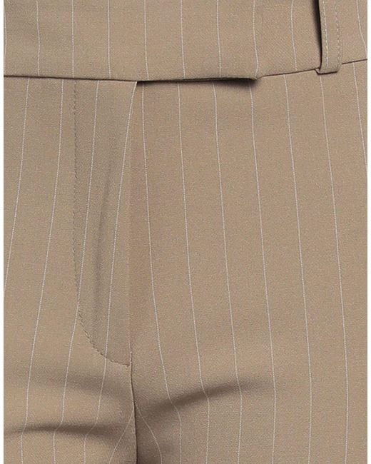 Samsøe & Samsøe Natural Pants Recycled Polyester, Viscose, Cotton, Elastane
