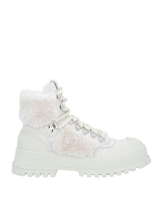 MICH SIMON White Stiefelette