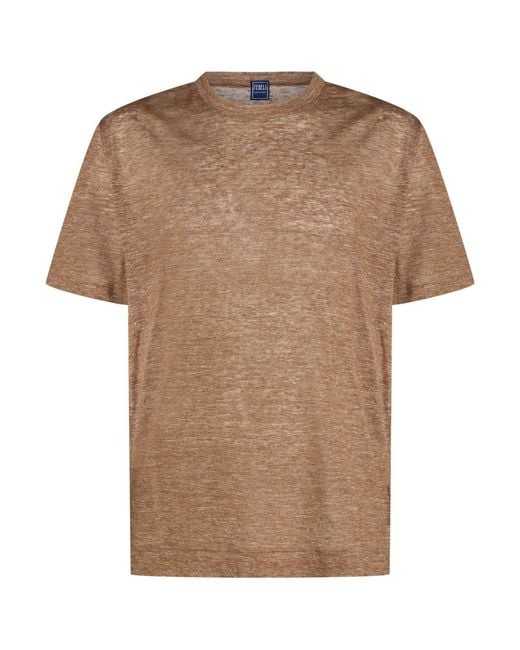 Camiseta Fedeli de hombre de color Brown