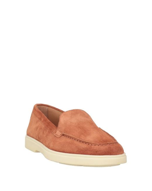 Santoni Brown Mokassin