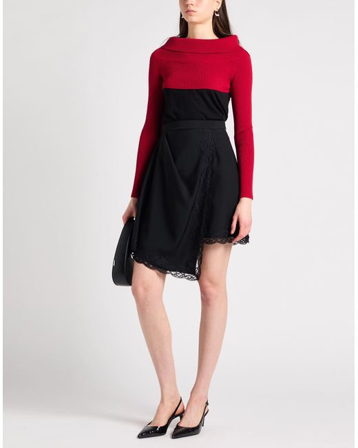 Elisabetta Franchi Red Top Viscose, Polyester