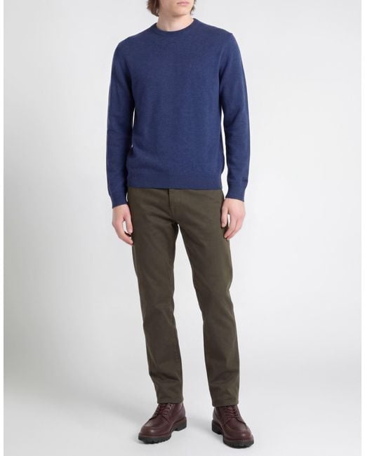 Woolrich Blue Sweater Wool for men
