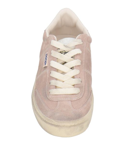 Golden Goose Women's Pink Blush Sneakers Leather, Synthetisches Material