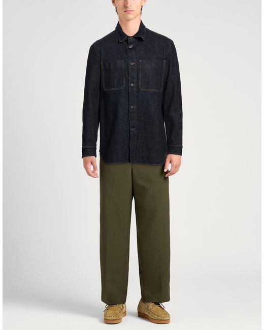 Barena Blue Denim Shirt for men