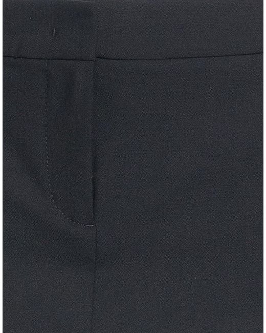 THE GARMENT Black Mini Skirt Polyester, Wool, Elastane