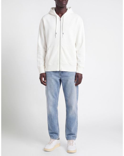 Autry White Sweatshirt Cotton for men