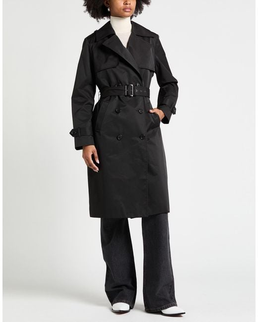 MICHAEL Michael Kors Black Overcoat & Trench Coat