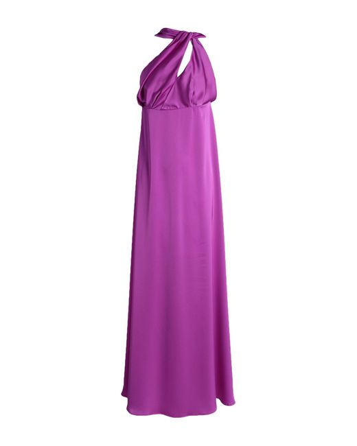 Robe longue ..,merci en coloris Purple