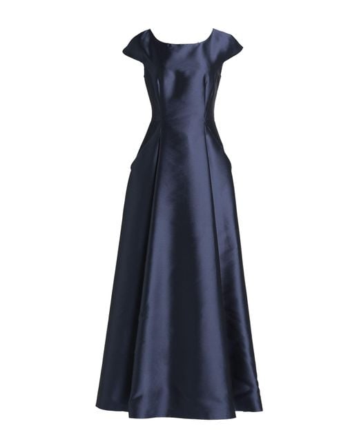 Robe longue Alberta Ferretti en coloris Blue