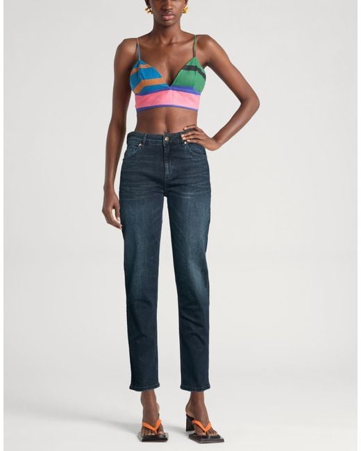 Just Cavalli Blue Jeans Cotton, Elastane