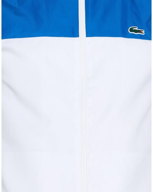 Lacoste Blue Jacket Polyester for men