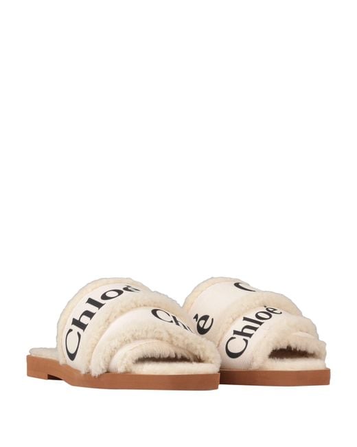 Chloé White Sandals