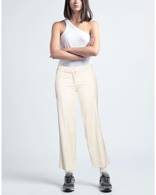 Cambio White Trouser