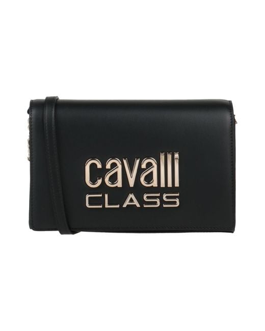 Class Roberto Cavalli Black Umhängetasche