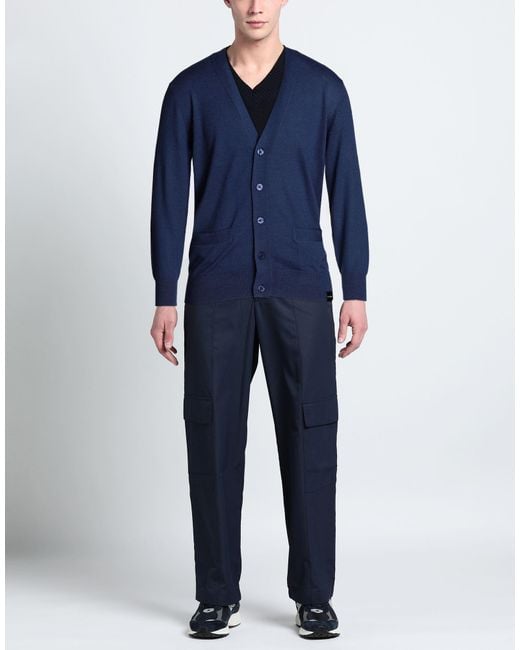 John Richmond Blue Cardigan for men