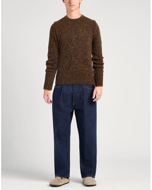 Gran Sasso Brown Jumper for men
