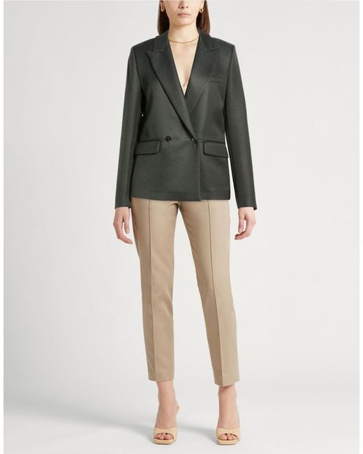 Forte_forte Black Blazer Virgin Wool, Viscose