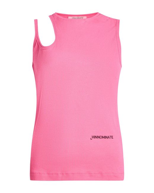 hinnominate Pink Top Cotton, Elastane