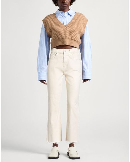 Citizens of Humanity White Jeans Organic Cotton, Viscose, Elastane